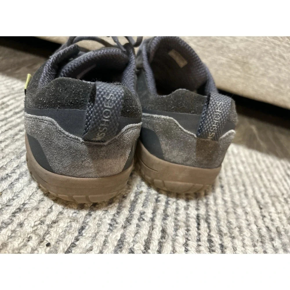 Lems Primal Zen Suede Men's 12 Women's 13.5 Graphite Barefoot Minimalist Sneaker